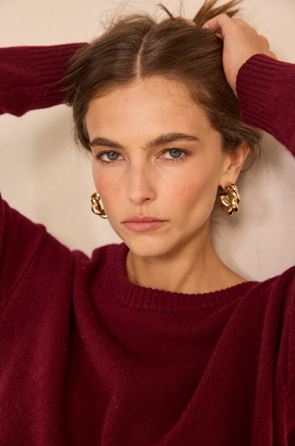 BENIE sweater dress;${refinementColor}