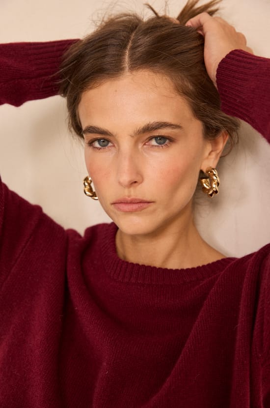 BENIE sweater dress;${refinementColor}