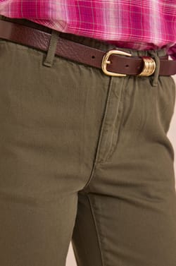 100% cotton chino trousers SABIL;${refinementColor}