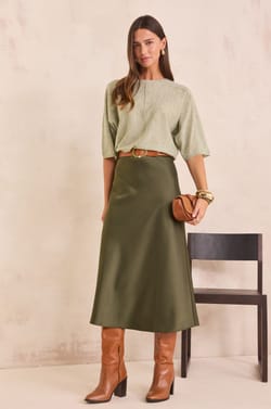 PRESTON 3/4 sleeve jumper;${refinementColor}