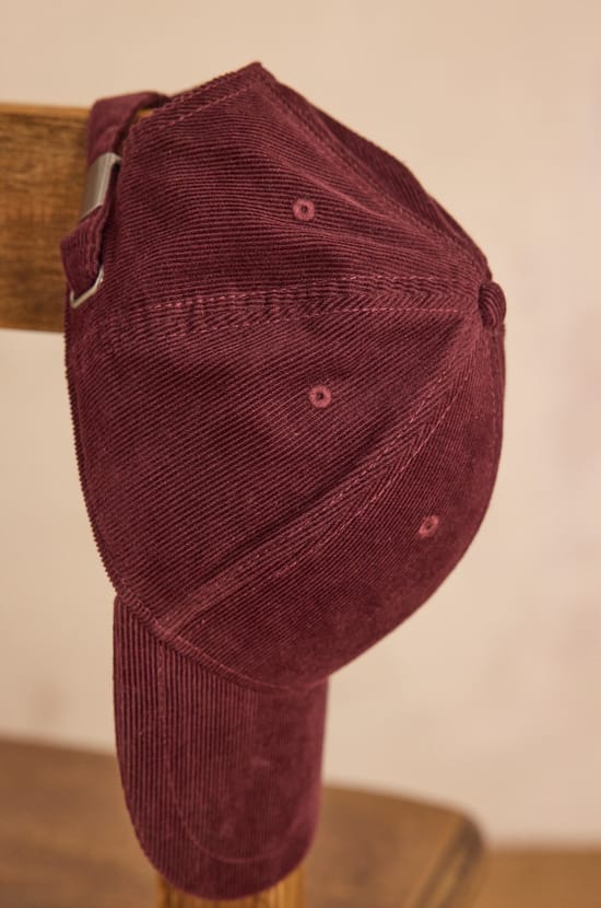 HAROLD Cotton Velvet Cap;${refinementColor}
