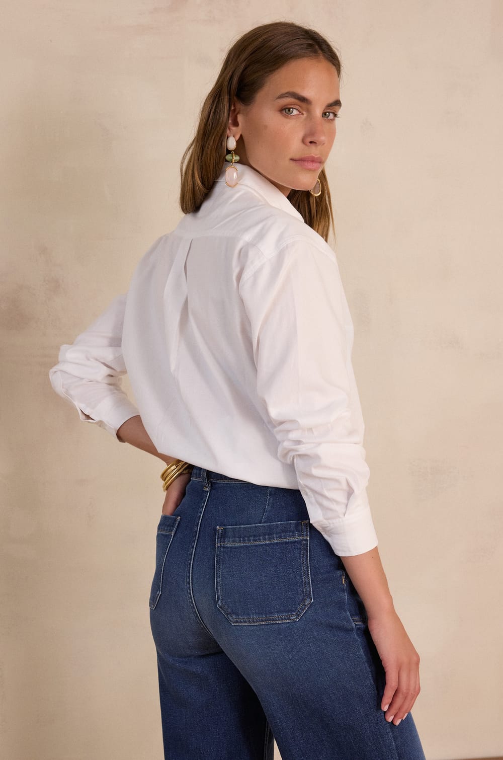 Chemisier THOMAS en 100% coton;${refinementColor}