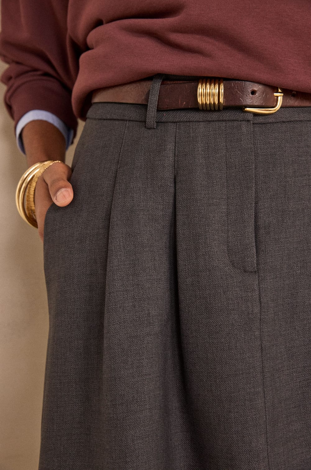 OPHELIE midi skirt;${refinementColor}