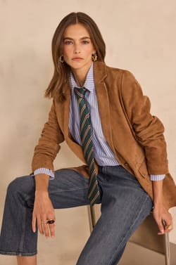 MAXIME striped blouse;${refinementColor}