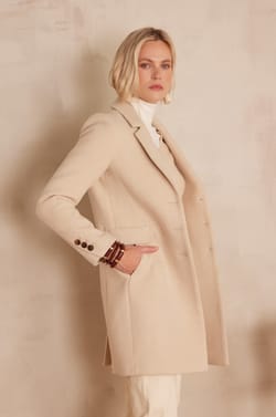 ANABELLE BIS woollen coat;${refinementColor}