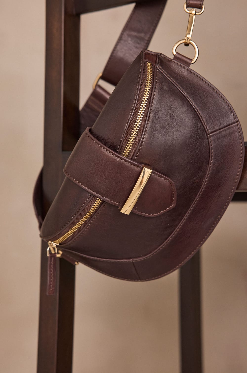 MARCEL Leather Belt Bag;${refinementColor}