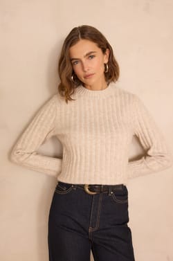 BENICIO wool and alpaca jumper;${refinementColor}