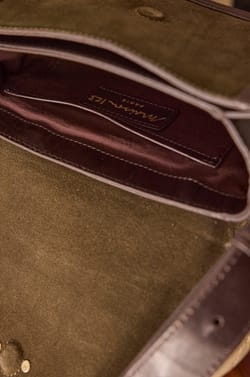 LEONARD MINI leather bag;${refinementColor}