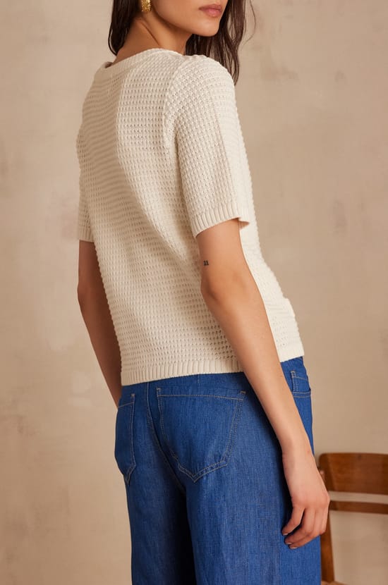 Gilet SALOME en coton;${refinementColor}