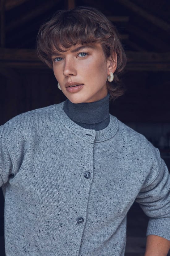 BAWER 100% wool cardigan;${refinementColor}