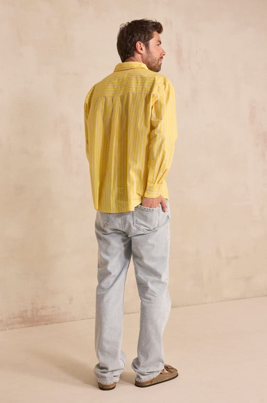 Jean unisexe droit en coton m&eacute;lang&eacute; PASSIONNANT;${refinementColor}