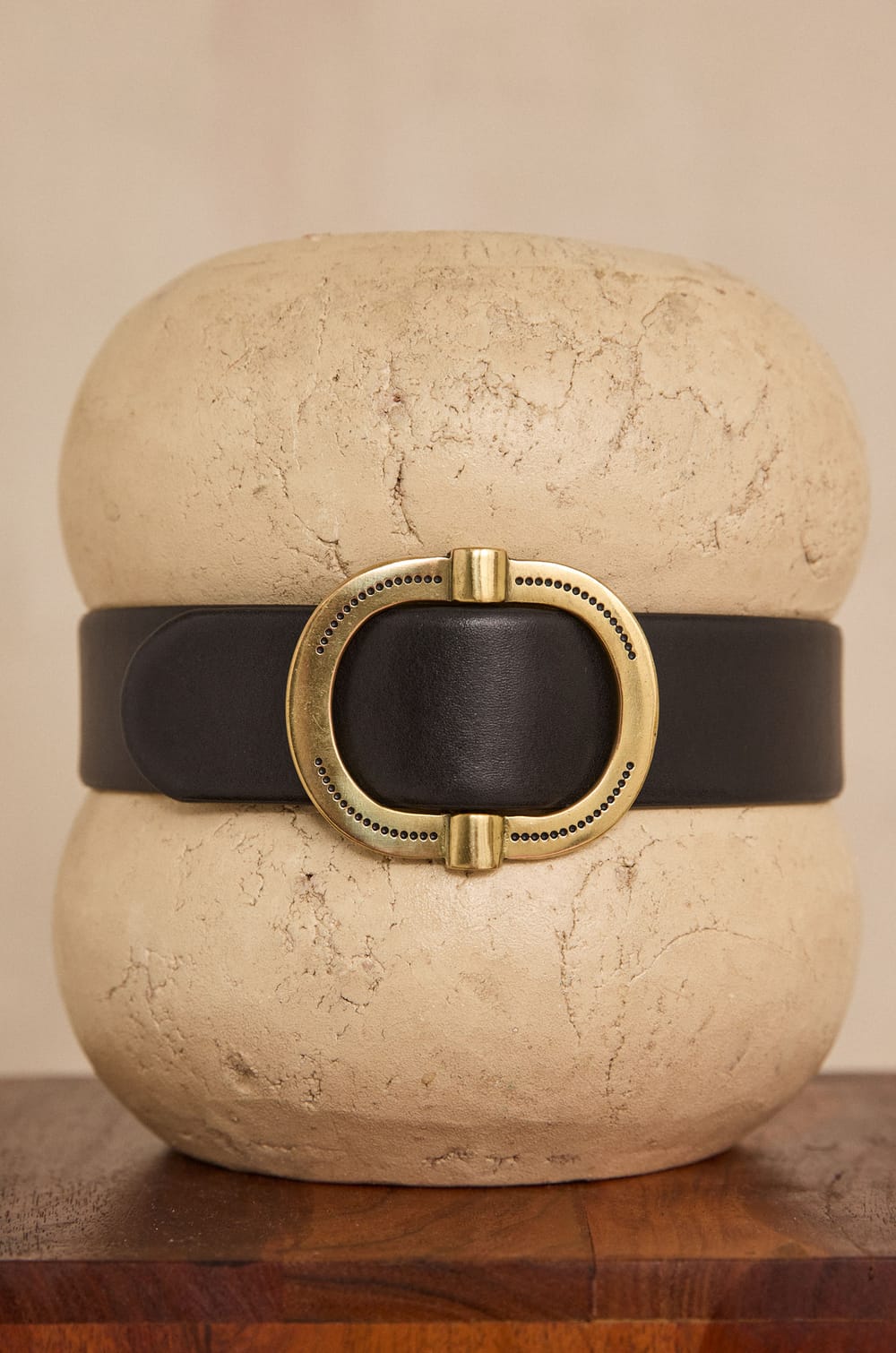 ELISE Wide Leather Belt;${refinementColor}