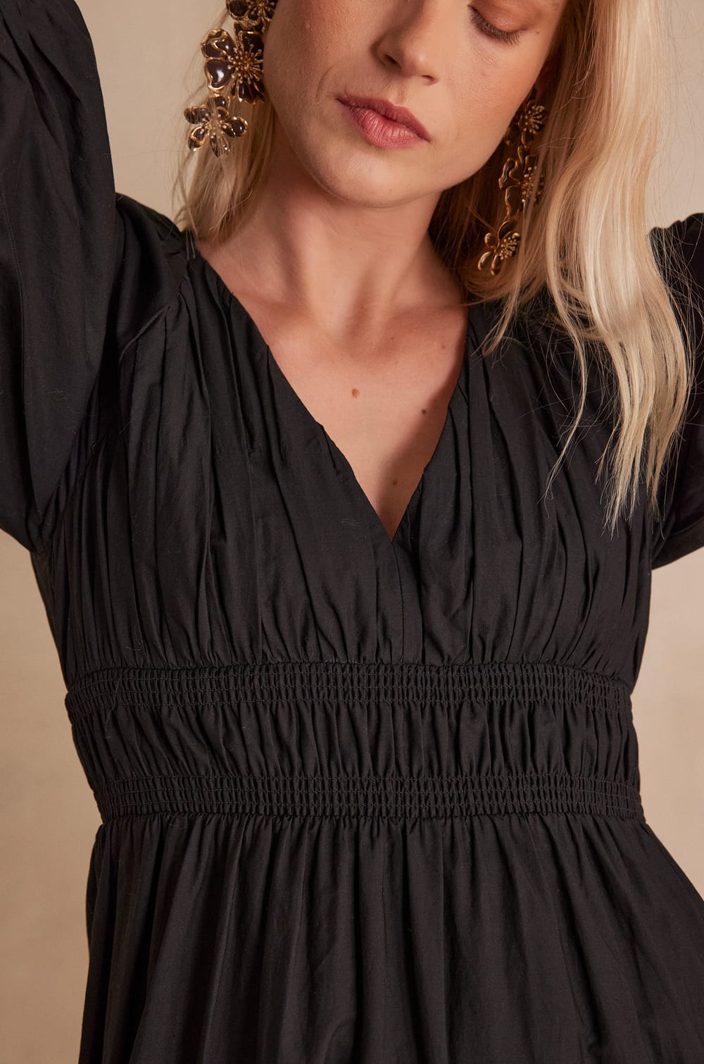 RAISON cotton dress;${refinementColor}
