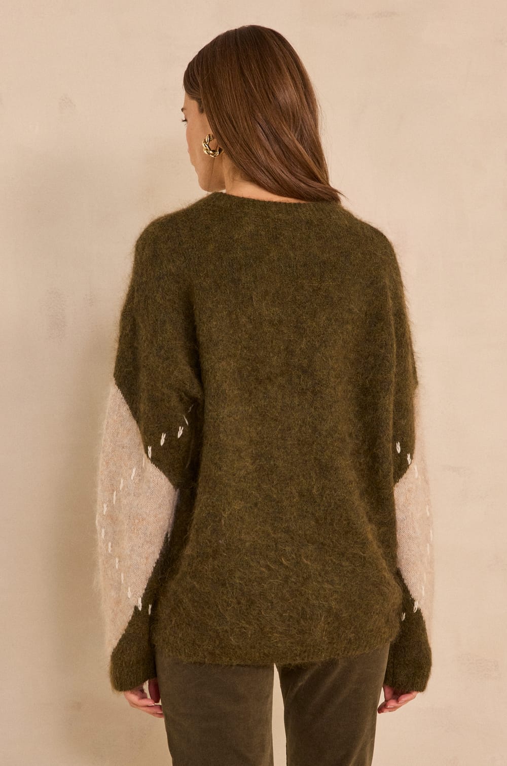 ALFONZO mohair sweater;${refinementColor}
