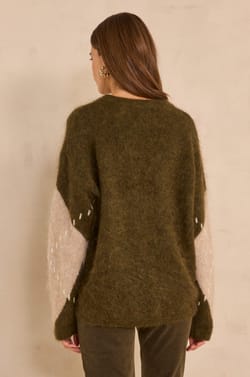 ALFONZO mohair sweater;${refinementColor}