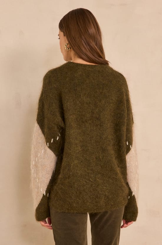 ALFONZO mohair sweater;${refinementColor}