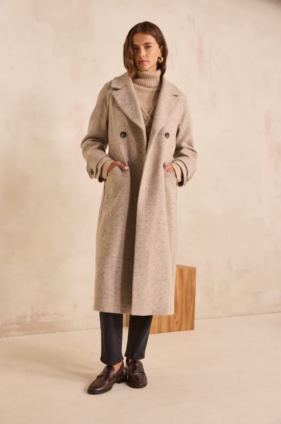 DAREN blended wool coat;${refinementColor}
