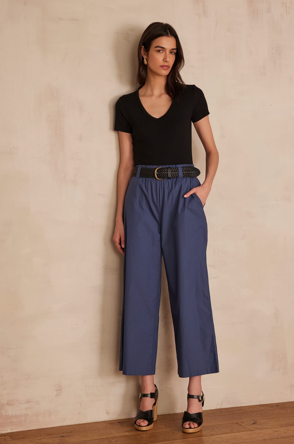 ADAM cotton T-shirt;${refinementColor}