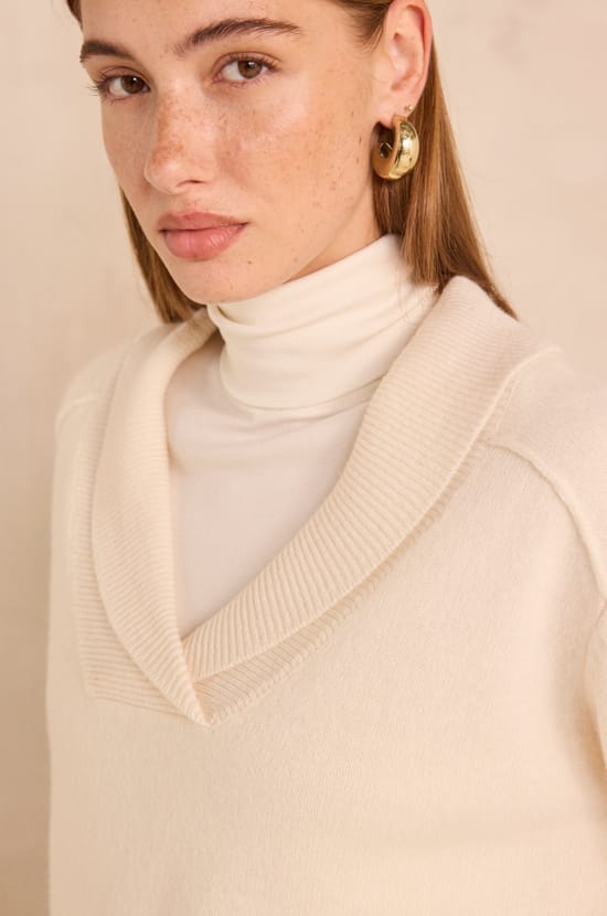 Long sleeve wool sweater AUGUSTE;${refinementColor}