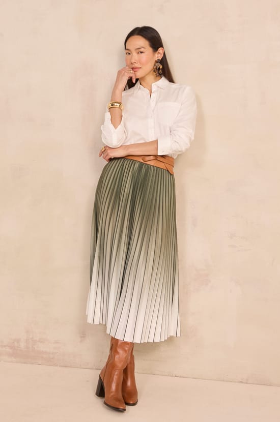 Jupe pliss&eacute;e Darcy;${refinementColor}