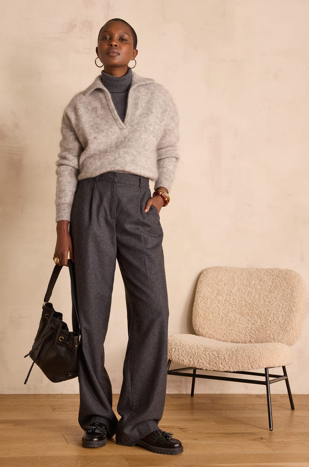 MILO wool trousers;${refinementColor}