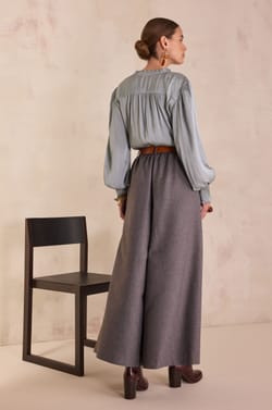 TATIANA wide-leg trousers;${refinementColor}