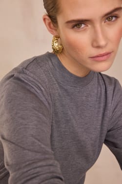 FLYNN high neck T-shirt;${refinementColor}