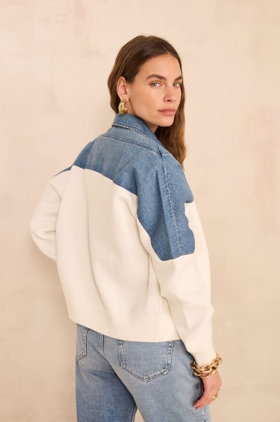 Chaqueta Mangas Largas de Malla PENNY;${refinementColor}