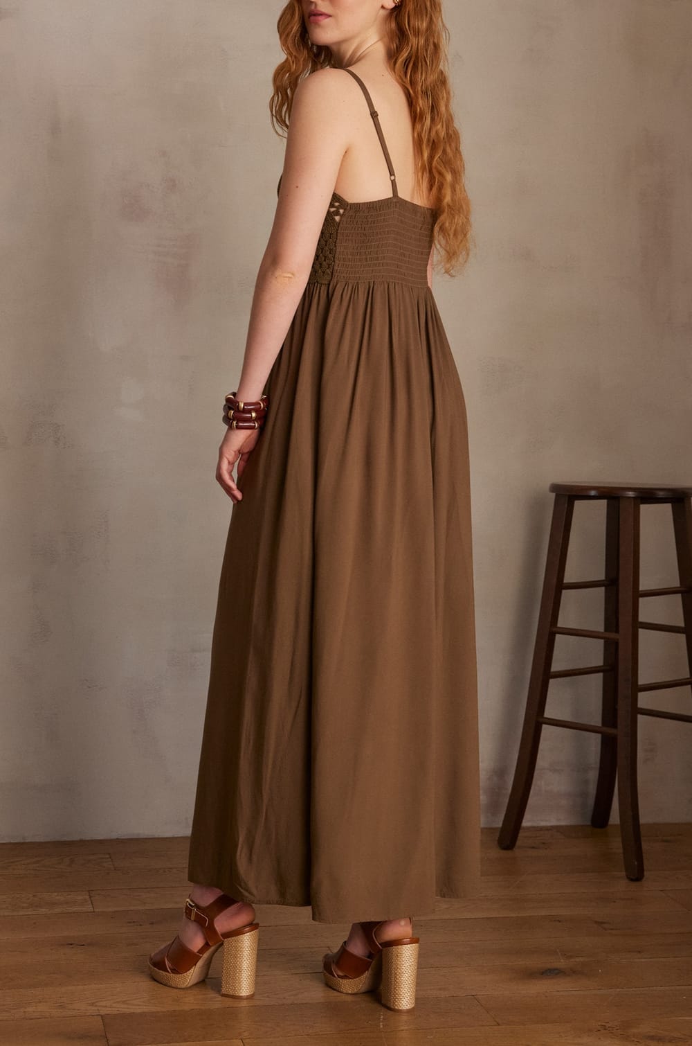 MAELINE crochet dress;${refinementColor}