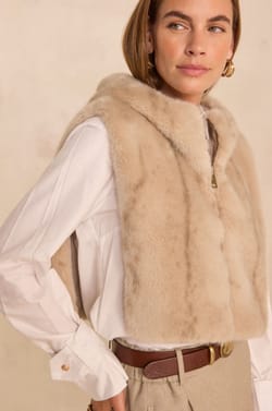 Light taupe scarf ROXIE;${refinementColor}