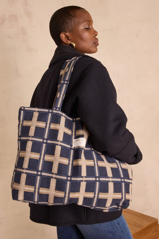 Tote bag en coton recyclé ;${refinementColor}