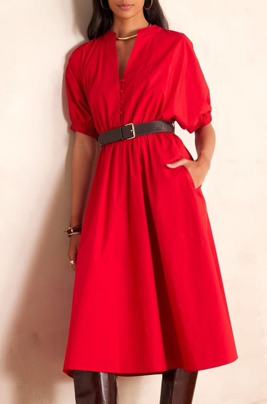 Robe en coton CORDELIA;${refinementColor}