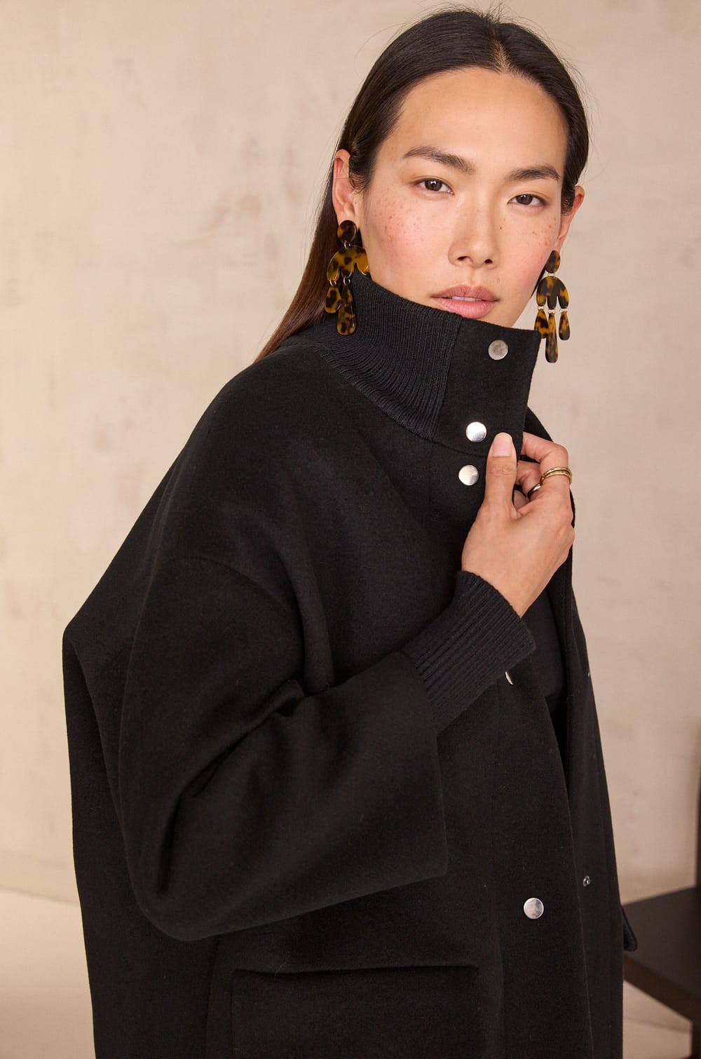 Mantel mittellang MAGDA;${refinementColor}