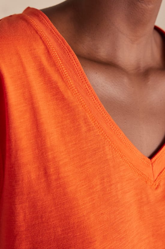 DELYA cotton T-shirt;${refinementColor}