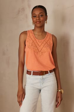 D&eacute;bardeur ARIANE en coton;${refinementColor}
