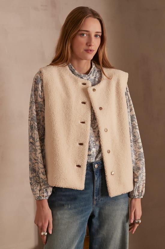 BROOKLYN sleeveless jacket PhotoZ | 1-2-3