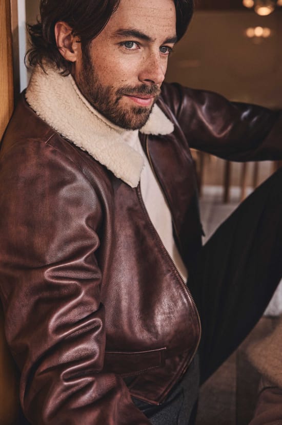 ALEX unisex leather jacket PhotoZ | 1-2-3
