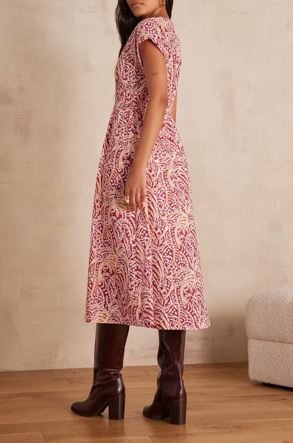 Robe REVE en coton;${refinementColor}