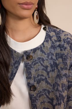 Veste CARMEN en coton;${refinementColor}