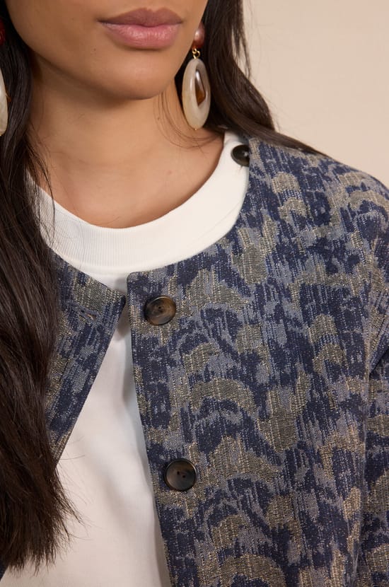 Veste CARMEN en coton;${refinementColor}