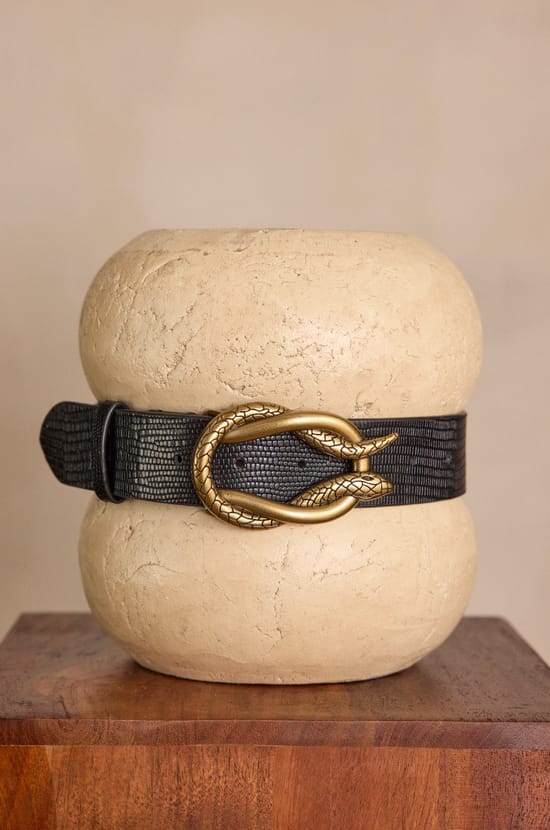 LEON leather Belt;${refinementColor}