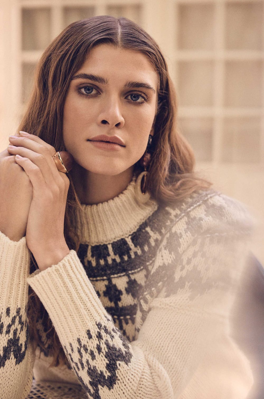 Unisex turtleneck jumper in TEMERAIRE wool;${refinementColor}