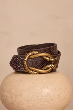 LEON leather belt;${refinementColor}