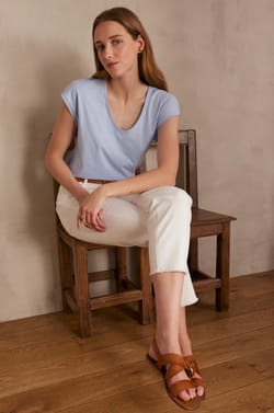 T-shirt ASTRID 100% coton;${refinementColor}