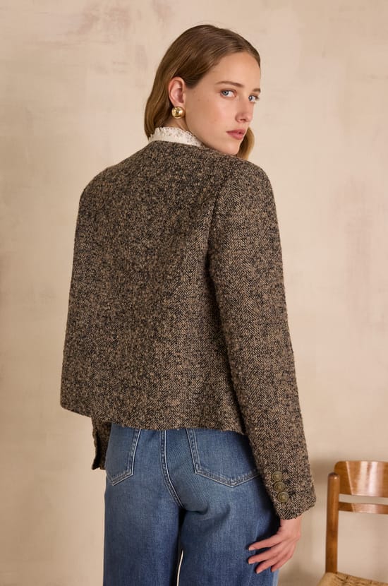 PIA wool jacket;${refinementColor}