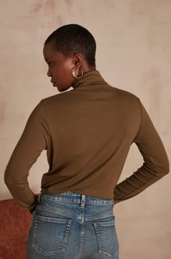 T-shirt col roul&eacute; FERGUIE;${refinementColor}