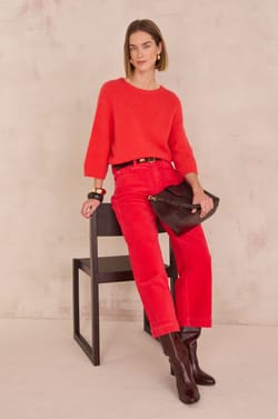 TRISTAN corduroy trousers;${refinementColor}