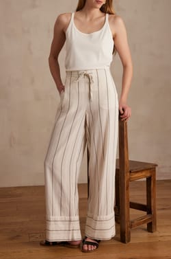 Pantalon PRINCE ray&eacute;;${refinementColor}