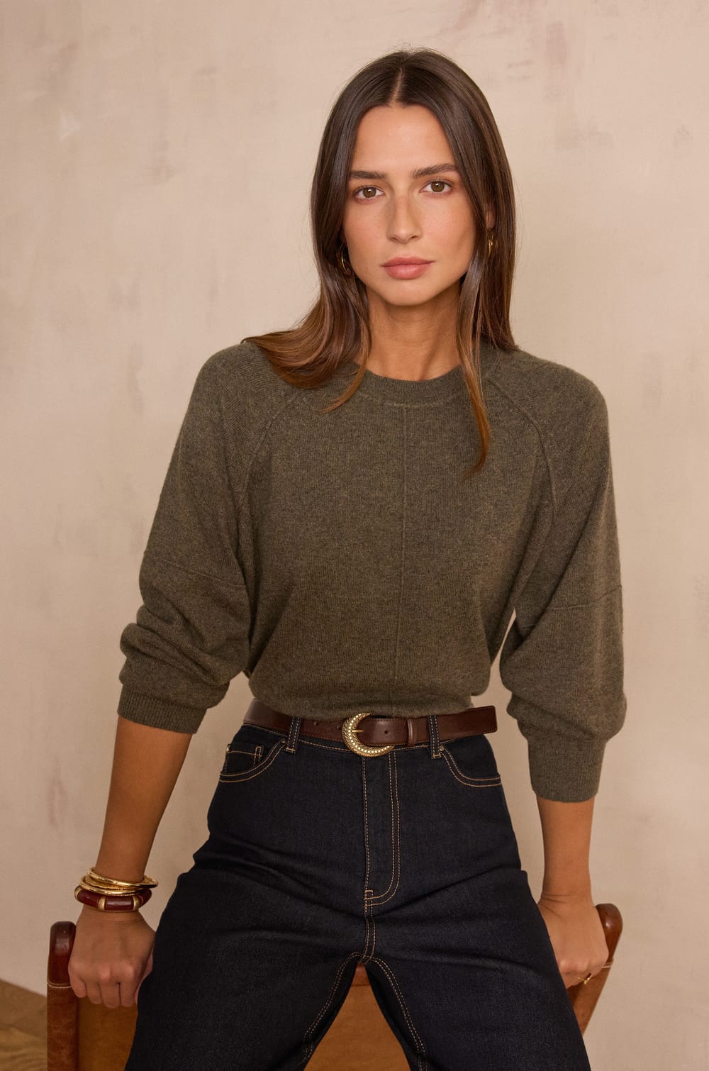 ARY 100% cashmere jumper - 2-ply;${refinementColor}