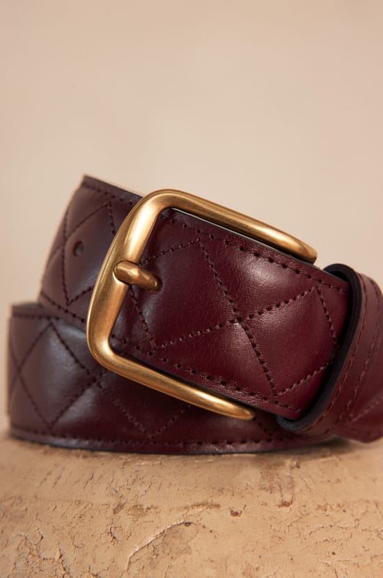Ceinture NELLY en cuir;${refinementColor}